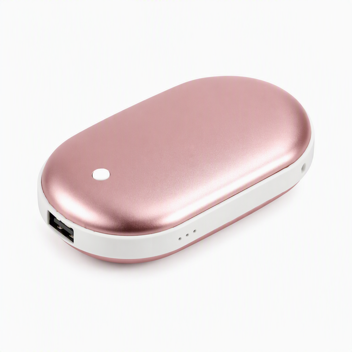 WärmeGlow – Wiederaufladbarer Taschenwärmer 2-in-1 (USB, beidseitig beheizt)